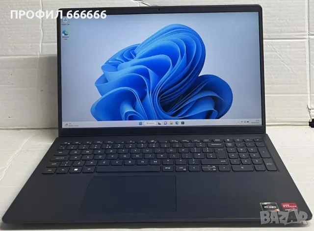 Лаптоп dell vostro 3515 ryzen 7 - 36 месеца гаранция