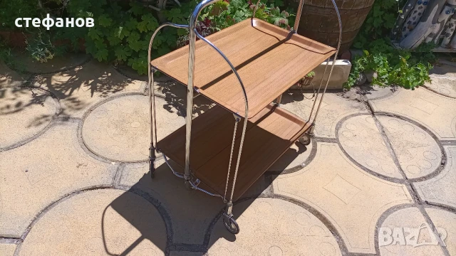 Руска сгъваема помощна масичка на колела, бар масичка, снимка 10 - Други - 50973186