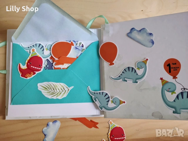 Покани, банер за рожден ден, Динозаври  / Dinosaurs, снимка 9 - Покани - 53184684