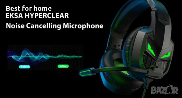 Геймърски слушалки EKSA Fenrir, снимка 9 - Слушалки и портативни колонки - 43923768