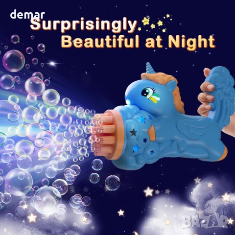 VATOS 4 броя Пистолети за мехурчета за деца, светлини и разтвор, снимка 6 - Други - 43307456