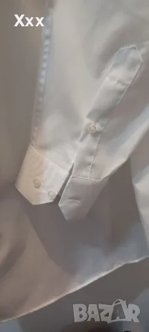 Бяла мъжка риза, снимка 7 - Ризи - 49988089