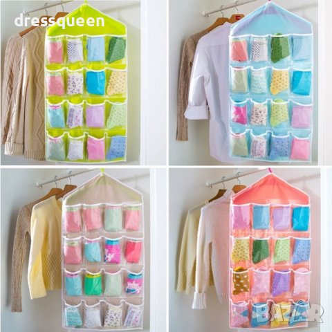 1698 Практичен висящ органайзер с 16 джоба, снимка 6 - Органайзери - 37403279