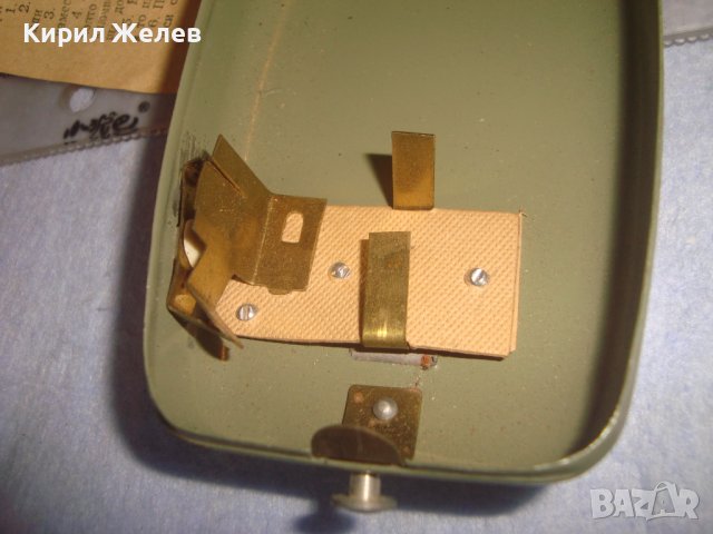 СВЕТЛИНА - СТАРО СИГНАЛНО МЕТАЛНО РЯДКО РЕТРО БГ - ФЕНЕРЧЕ ВОЕННО с УПЪТВАНЕ 32170, снимка 10 - Антикварни и старинни предмети - 38276914