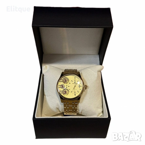 Луксозен мъжки часовник със съвършени детайли, снимка 2 - Мъжки - 53561671