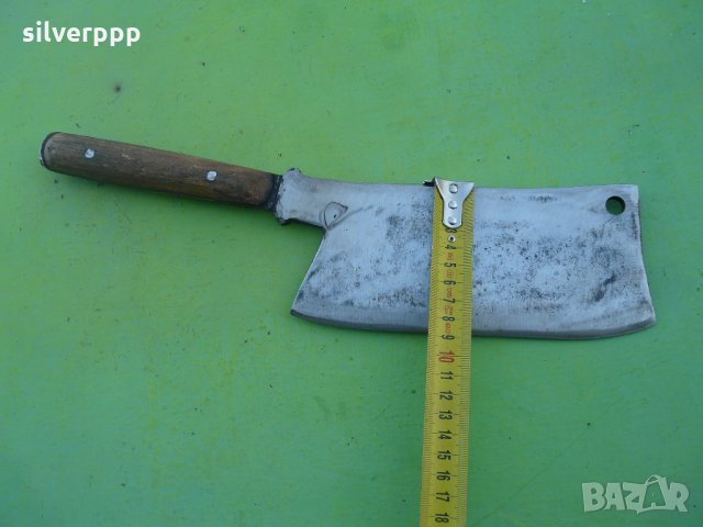  Стар масивен български сатър , снимка 3 - Антикварни и старинни предмети - 35253149