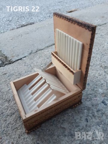 Табакера  - Кутия за цигари - Ретро, снимка 3 - Други - 27241336