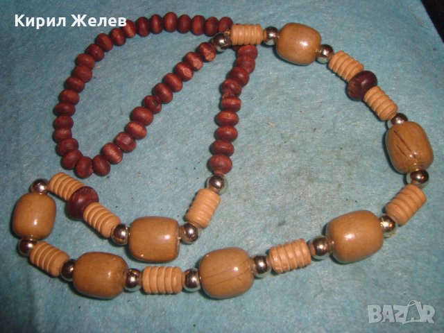 АРТ ГЕРДАН от ДЪРВО СТРУГОВАНА ДЪРВЕСИНА ХИПАРСКО УКРАШЕНИЕ 26949, снимка 5 - Колиета, медальони, синджири - 35078572