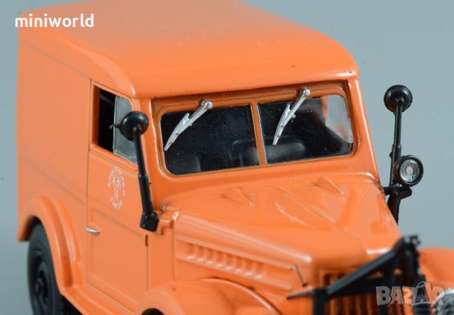 ГАЗ 69 Т3 тротоар-полагаща 1960 - мащаб 1:43 на DeAgostini моделът е нов в блистер, снимка 8 - Колекции - 42986376