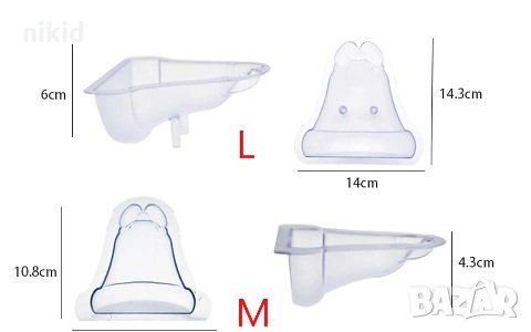 3D Коледна камбана звънец форма Поликарбонатна отливка калъп молд за шоколад Шоколадова торта украса, снимка 4 - Форми - 27134577