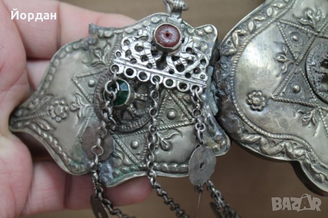 Сребърни пафти Възрожденски накит , снимка 8 - Антикварни и старинни предмети - 34988589