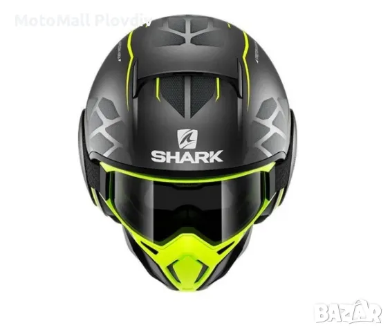 Шок цена! shark street drak hurok ayk каска шлем за мотор мото чопър, снимка 5 - Аксесоари и консумативи - 49244249