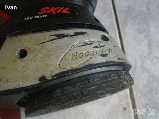 ф125 мм-380 Вата-Скил-Ексцентър Кръгъл Виброшлайф-Китай-2009 г.-Skil 7440 Eccentrik., снимка 6 - Други инструменти - 33159960
