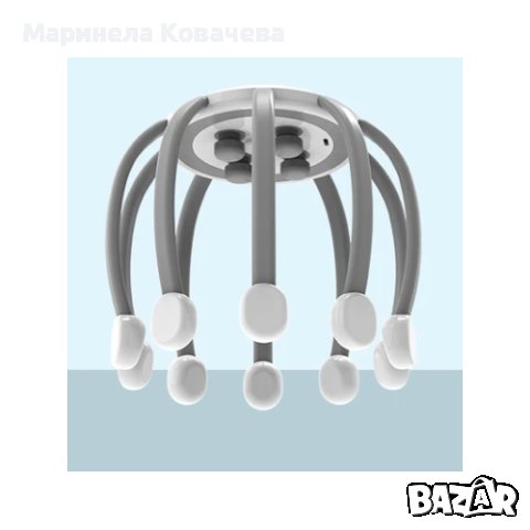 Иновативен многоточков масаж с множество масажни глави, разпределени на 360°, снимка 2 - Масажори - 43744710