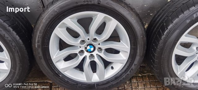 4бр. Оригинални алуминиеви джанти 17 цола за BMW X1 X3 X4 със гуми 225/60/17 , снимка 6 - Гуми и джанти - 39336257