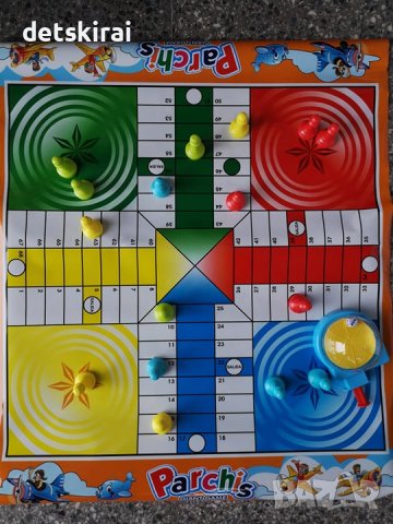 Игра " Не се Сърди Човече " с джуркащ бутон за зарчето  , снимка 3 - Образователни игри - 25353268