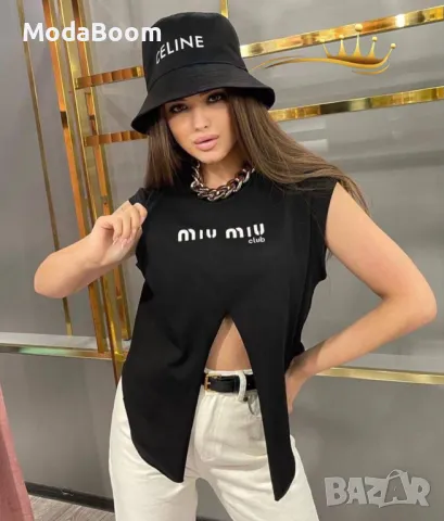 Miu Miu дамски потник Два цвята , снимка 2 - Потници - 48473493