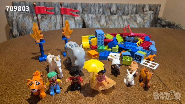 LEGO DUPLO 10504 Моят първи цирк, 75лв, снимка 3 - Конструктори - 51584222