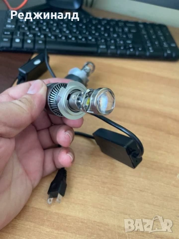 H7 led 6000к -крушки с лупи, снимка 2 - Аксесоари и консумативи - 51114294