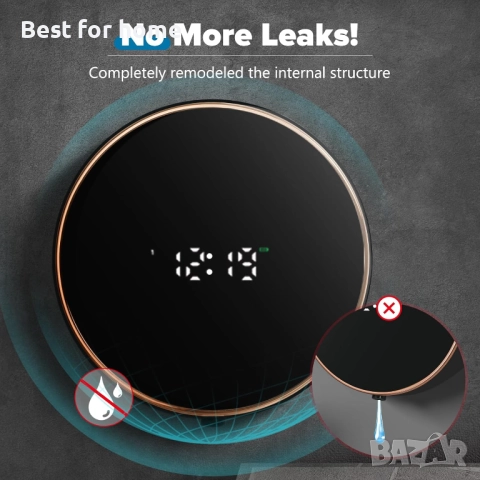 Автоматичен дозатор за течен сапун за баня, снимка 2 - Други стоки за дома - 52413732