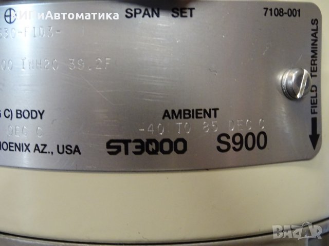 трaнсмитер Honeywell St3000 smart S900 pressure transmitter STF924-R1A, снимка 13 - Резервни части за машини - 35322281