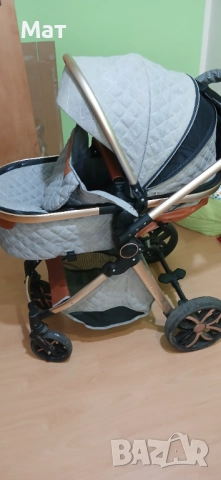 Продавам бебешка количка , снимка 6 - Детски колички - 52139292