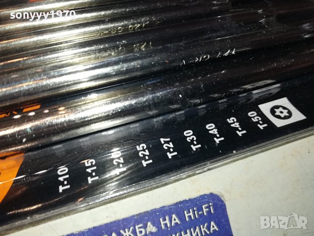 ТОРКС ШЕСТОГРАМИ ГОЛЯМ КОМПЛЕКТ 1801241317, снимка 5 - Отвертки - 43865034