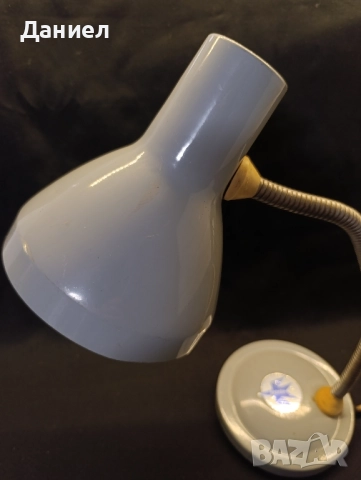 Соц настолна лампа , снимка 2 - Антикварни и старинни предмети - 52428853