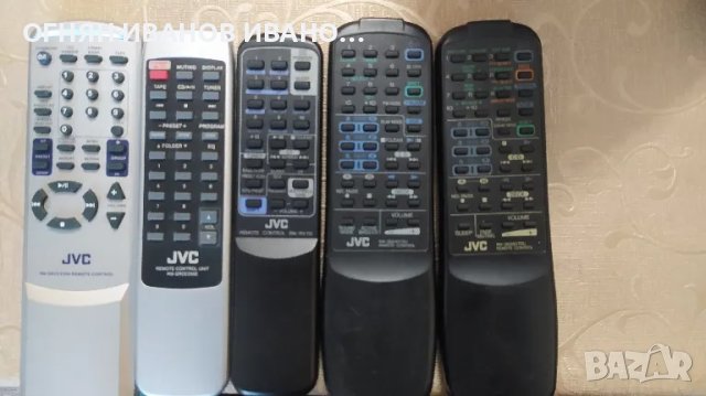 JVC  оригинални дистанционни за аудио система уредба , снимка 1