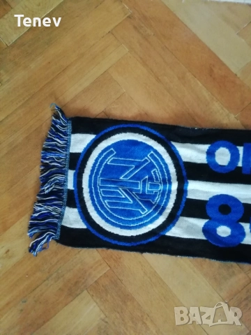 Inter Milan оригинален официален шал От Баща за Син Inter Milan Di Padre In Figlio 1908 , снимка 9 - Футбол - 52985643