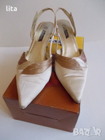 Официални сатенени обувки № 38, снимка 1