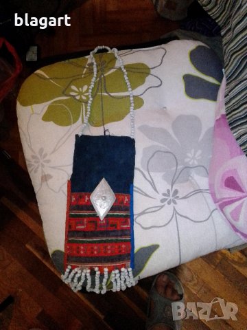 торбичка-пунгия,част от старобългарска  носия, снимка 1
