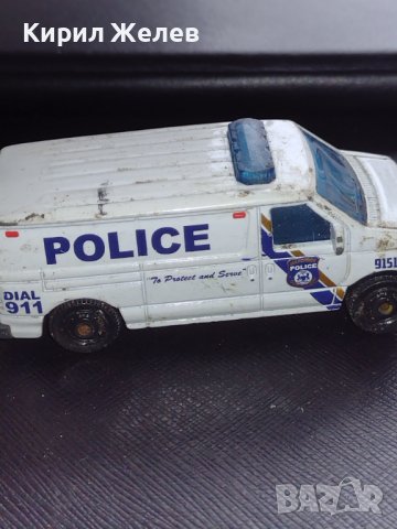 Метална количка POLICE VAN FORD MADE IN THAILAND за КОЛЕКЦИОНЕРИ 27047, снимка 2 - Колекции - 43683609