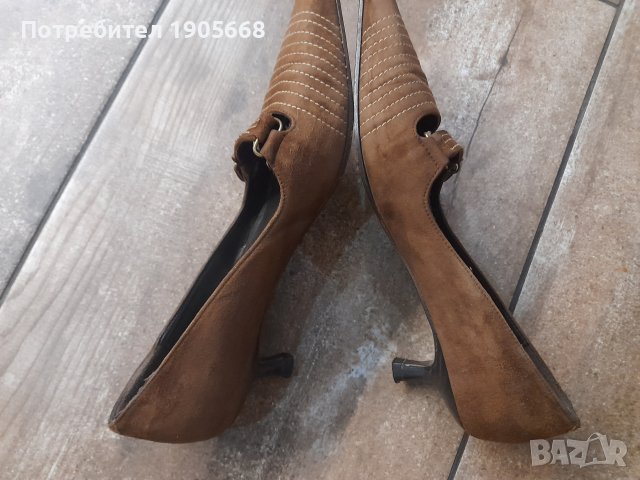 Дамски обувки велур № 38, снимка 4 - Дамски ежедневни обувки - 43380955