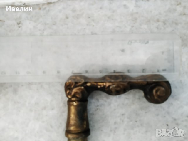 осем стари дръжки за врата от бронз, снимка 2 - Антикварни и старинни предмети - 26497591