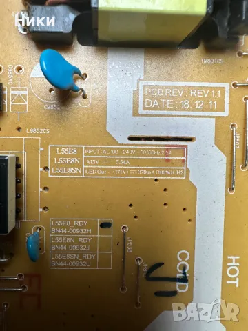 POWER BOARD L55E8_RDY / BN44-00932H, снимка 2 - Части и Платки - 47842479