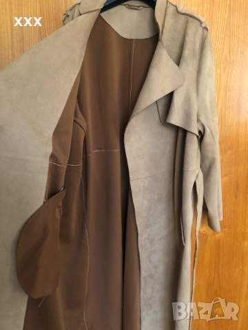 Елегантно дамско манто, снимка 6 - Палта - 52965923