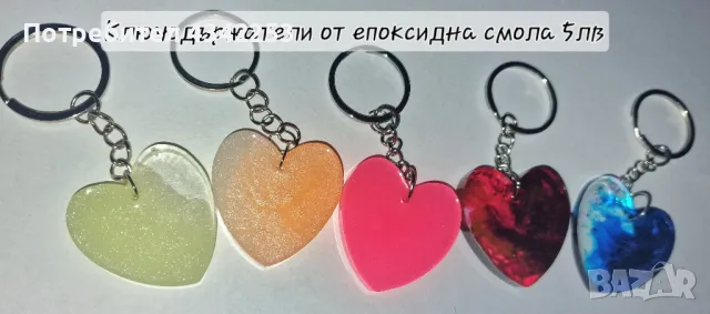 ключодържатели от епоксидна смола , снимка 14 - Други - 48524141