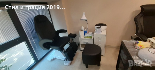 Стол за педикюр 112 - бял/сив/черен, снимка 14 - Педикюр и маникюр - 44511066