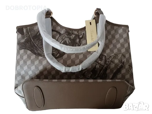 Дамска чанта Tom & Eva, снимка 3 - Чанти - 47758760