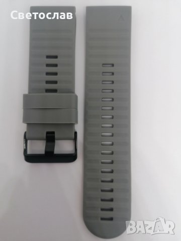 Силиконова каишка за Garmin Fenix 5X 6X 7X /3/3 HR 26mm QuickFit, снимка 7 - Каишки за часовници - 37385673