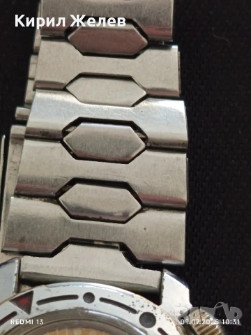 Стар ръчен часовник ВОСТОК 17 КАМЪКА СССР работи рядък модел перфектно състояние 37579, снимка 5 - Антикварни и старинни предмети - 50959310