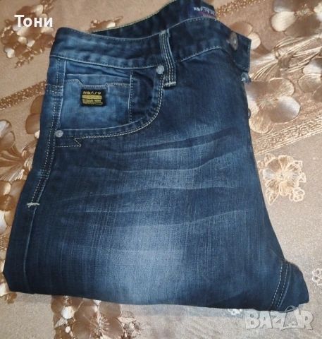 N&P Rawi Denim Запазени Мъжки Дънки L , снимка 12 - Дънки - 53449031
