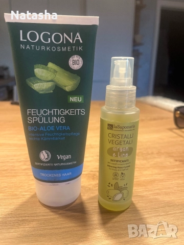 Балсам и кристали за коса веган продукти