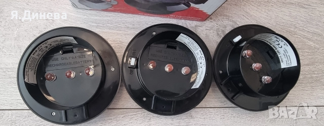 Суларни лампи 3 бр в комплект , снимка 4 - Лампи за стена - 52806002