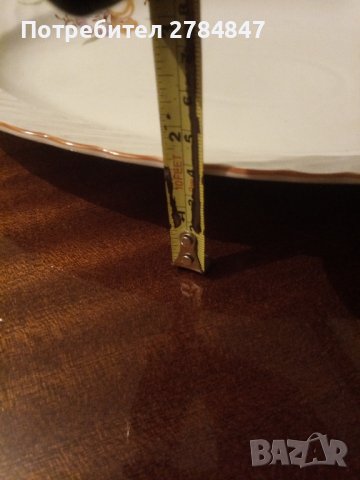 Голяма порцеланова чиния, овална, от социализма , снимка 8 - Сервизи - 44097521