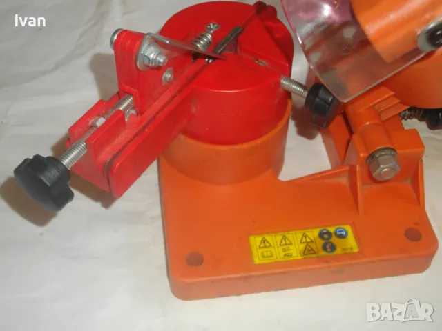 220 вата Немска ЕЛЕКТРИЧЕСКА МАШИНА ЗАТОЧВАНЕ НА ВЕРИГИ ATIKA ОТЛИЧНА 0-30 Градуса Точене, снимка 5 - Други инструменти - 47421929