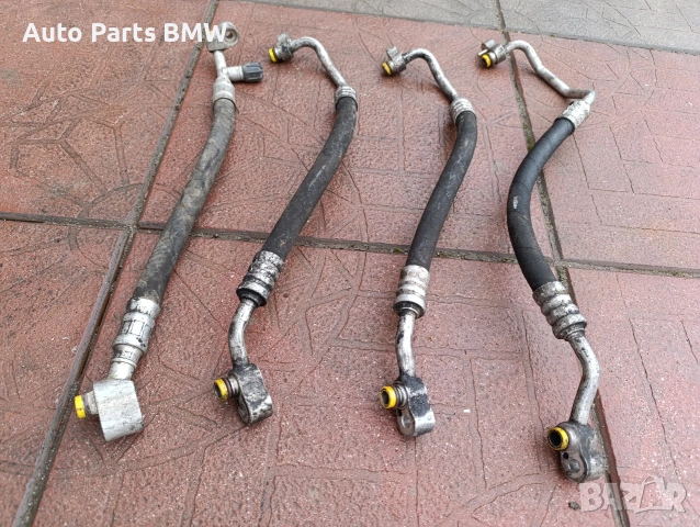 Маркуч климатик BMW E60 E61 E63 Климатична тръба компресор климатик БМВ Е60 Е61 Климатичен маркуч, снимка 4 - Части - 53214540