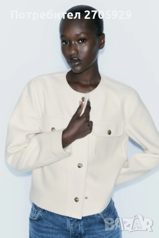 Ново Zara сако/яке, размер XS/S, снимка 4 - Якета - 53058108