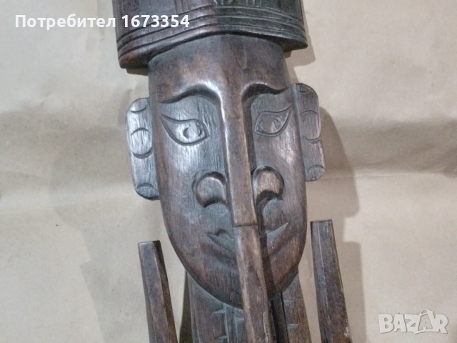 Маска дървена, снимка 5 - Други - 52893781